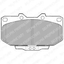 Комплект тормозных колодок (DELPHI: LP1056)