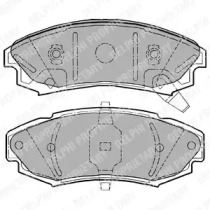 Комплект тормозных колодок (DELPHI: LP1151)