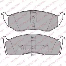 Комплект тормозных колодок (DELPHI: LP1164)