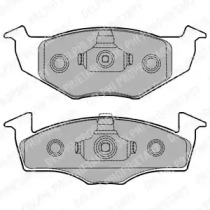 Комплект тормозных колодок (DELPHI: LP1249)