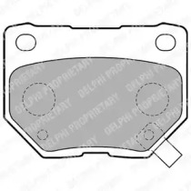 Комплект тормозных колодок (DELPHI: LP1780)