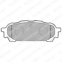 Комплект тормозных колодок (DELPHI: LP1822)