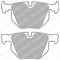 Комплект тормозных колодок (DELPHI: LP1834)