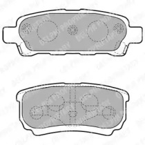 Комплект тормозных колодок (DELPHI: LP1852)