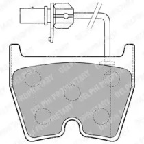Комплект тормозных колодок (DELPHI: LP1856)