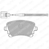 Комплект тормозных колодок (DELPHI: LP1860)