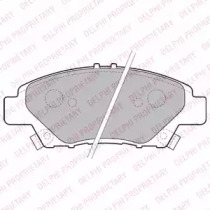 Комплект тормозных колодок (DELPHI: LP2194)