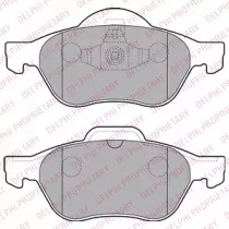 Комплект тормозных колодок (DELPHI: LP2252)