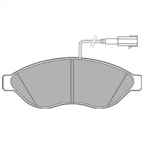 Комплект тормозных колодок (DELPHI: LP2498)
