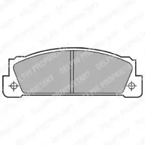 Комплект тормозных колодок (DELPHI: LP253)