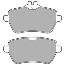 Комплект тормозных колодок (DELPHI: LP2659)