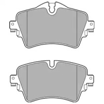 Комплект тормозных колодок (DELPHI: LP2717)