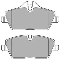Комплект тормозных колодок (DELPHI: LP2718)