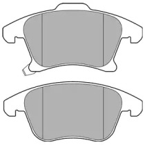 Комплект тормозных колодок (DELPHI: LP3181)