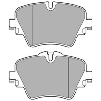Комплект тормозных колодок (DELPHI: LP3182)