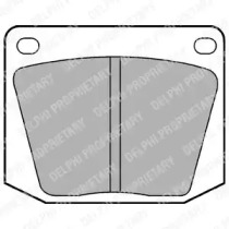 Комплект тормозных колодок (DELPHI: LP32)