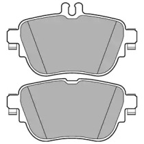 Комплект тормозных колодок (DELPHI: LP3262)