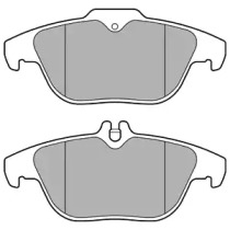 Комплект тормозных колодок (DELPHI: LP3288)