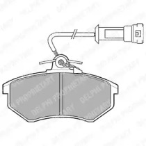 Комплект тормозных колодок (DELPHI: LP431)