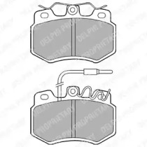 Комплект тормозных колодок (DELPHI: LP536)