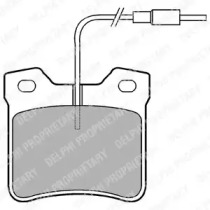 Комплект тормозных колодок (DELPHI: LP667)