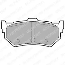 Комплект тормозных колодок (DELPHI: LP768)
