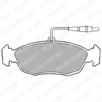 Комплект тормозных колодок (DELPHI: LP793)
