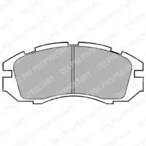 Комплект тормозных колодок (DELPHI: LP813)