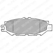 Комплект тормозных колодок (DELPHI: LP939)