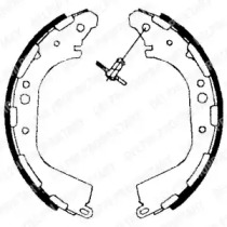 Комлект тормозных накладок (DELPHI: LS1709)