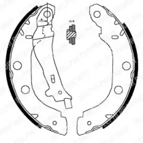 Комлект тормозных накладок (DELPHI: LS1828)