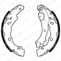 Комлект тормозных накладок (DELPHI: LS1975)