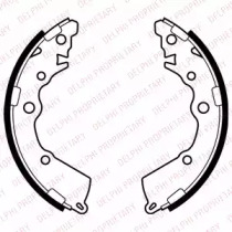 Комлект тормозных накладок (DELPHI: LS2068)