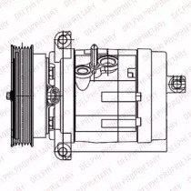 Компрессор (DELPHI: TSP0155984)