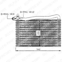 Испаритель (DELPHI: TSP0525007)