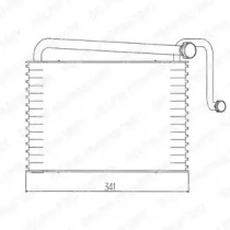 Испаритель (DELPHI: TSP0525014)