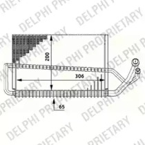 Испаритель (DELPHI: TSP0525175)