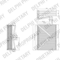 Испаритель (DELPHI: TSP0525178)