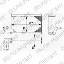 Испаритель (DELPHI: TSP0525182)