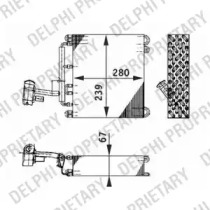 Испаритель (DELPHI: TSP0525185)