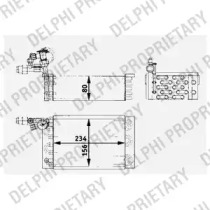 Испаритель (DELPHI: TSP0525187)