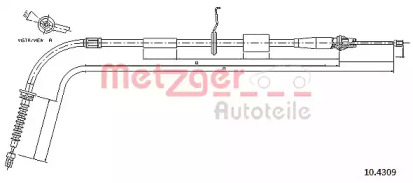 Трос (METZGER: 10.4309)