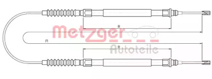 Трос (METZGER: 10.4724)