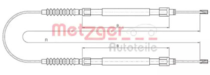 Трос (METZGER: 10.4731)