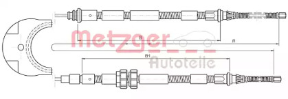 Трос (METZGER: 10.5354)