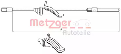 Трос (METZGER: 10.5451)