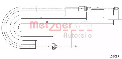 Трос (METZGER: 10.6035)