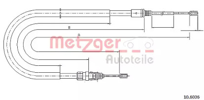 Трос (METZGER: 10.6036)