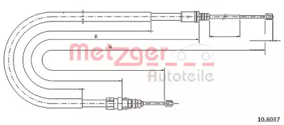 Трос (METZGER: 10.6037)