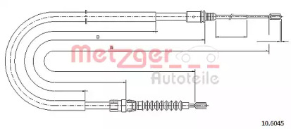 Трос (METZGER: 10.6045)